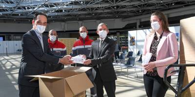 Un généreux donateur offre 1.500.000 masques à la Croix-Rouge monégasque