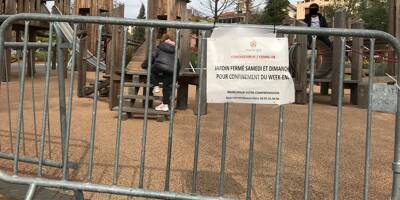 Confusion dans les parcs à Nice: les aires de jeux sont bien accessibles