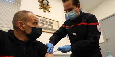 Les pompiers des Alpes-Maritimes engagés dans la campagne de vaccination contre la Covid-19
