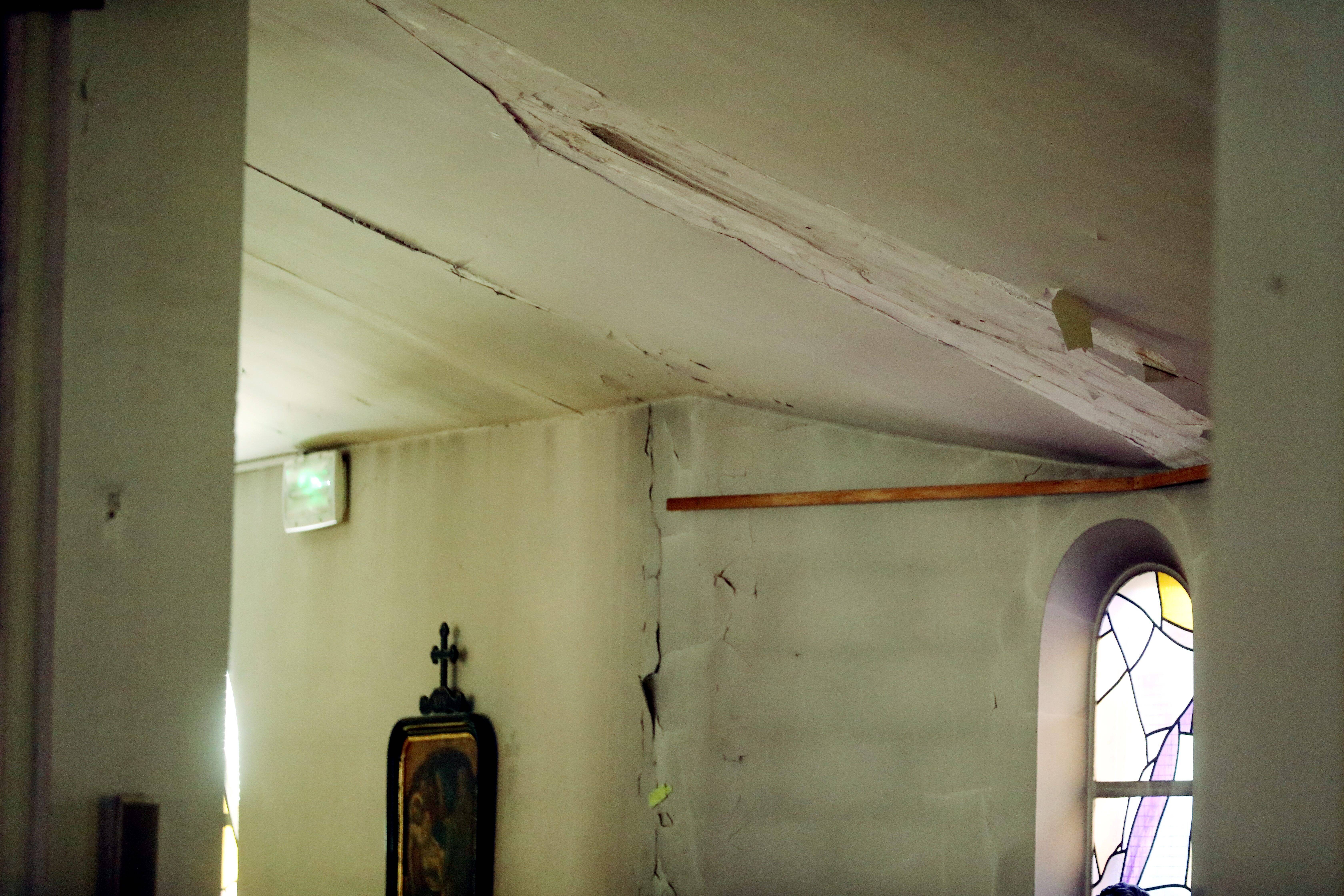 PHOTOS. Comment l'église de la Sainte-Famille de Cagnes-sur-Mer se rénovent grâce aux dons