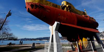 A Toulon, une banderole indignée pour entretenir le célèbre sous-marin de la Tour Royale