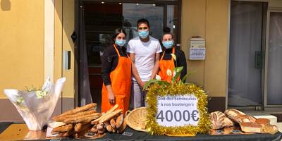Avec 4.000 euros récoltés grâce à une cagnotte, ils ont pu ouvrir leur boulangerie à Antibes
