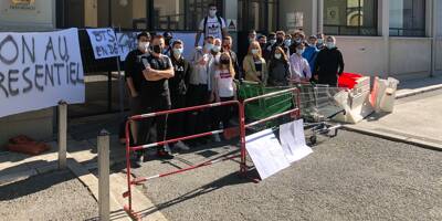 Blocus dans les lycées: mobilisation timide à Nice