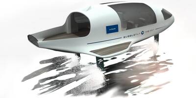 Voici Bubblefly, le concept présenté à Saint-Tropez d'un bateau électrique volant