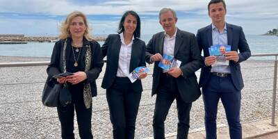 Elections départementales: Thierry Mariani en campagne à Menton et Roquebrune