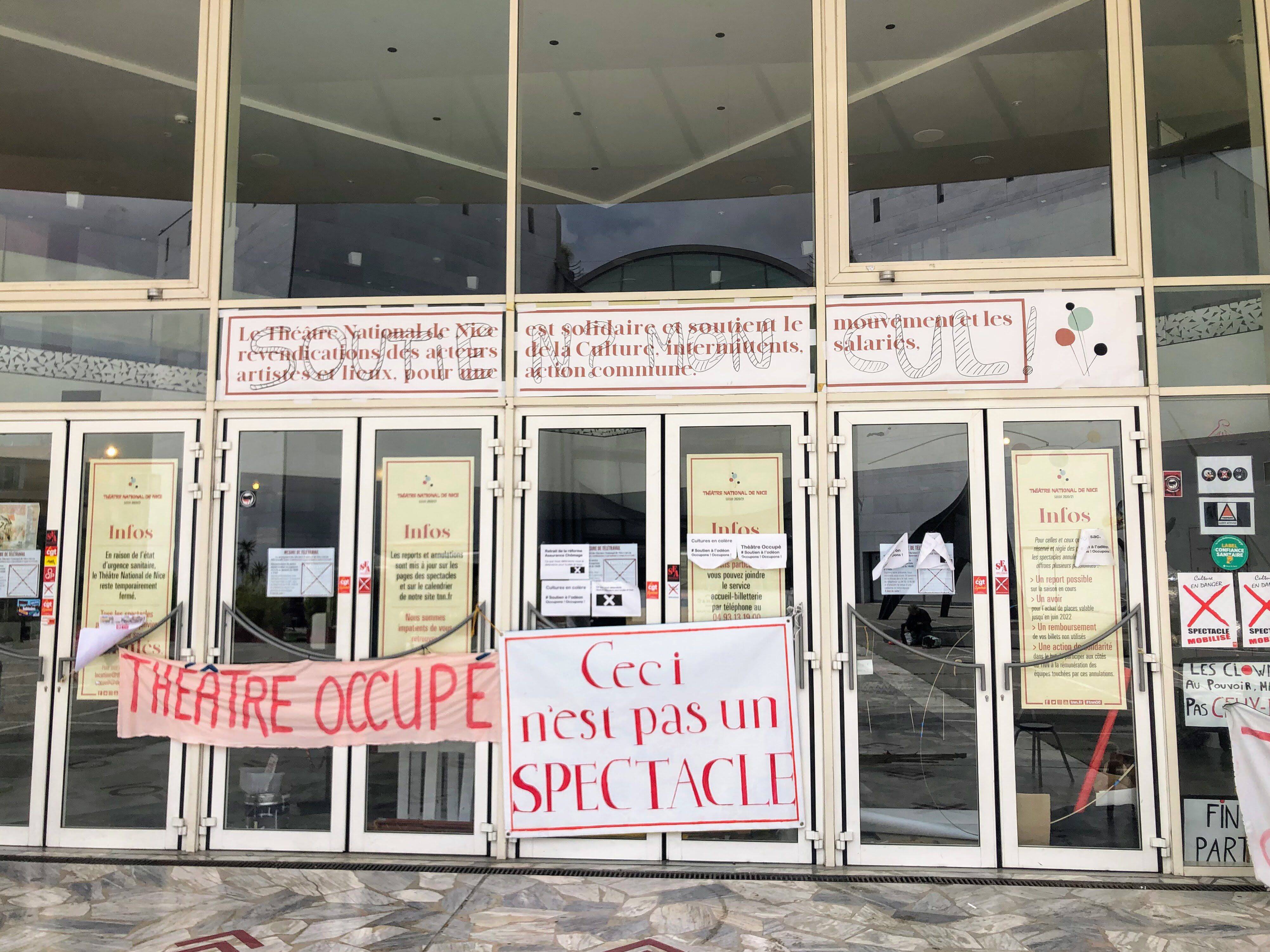 Ce mercredi, les occupants du Théâtre national de Nice se déconfinent
