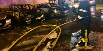 Huit véhicules incendiés à Cannes la nuit dernière avec du... gel hydroalcoolique