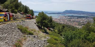 Un automobiliste victime d'une sortie de route sur les hauteurs de Toulon