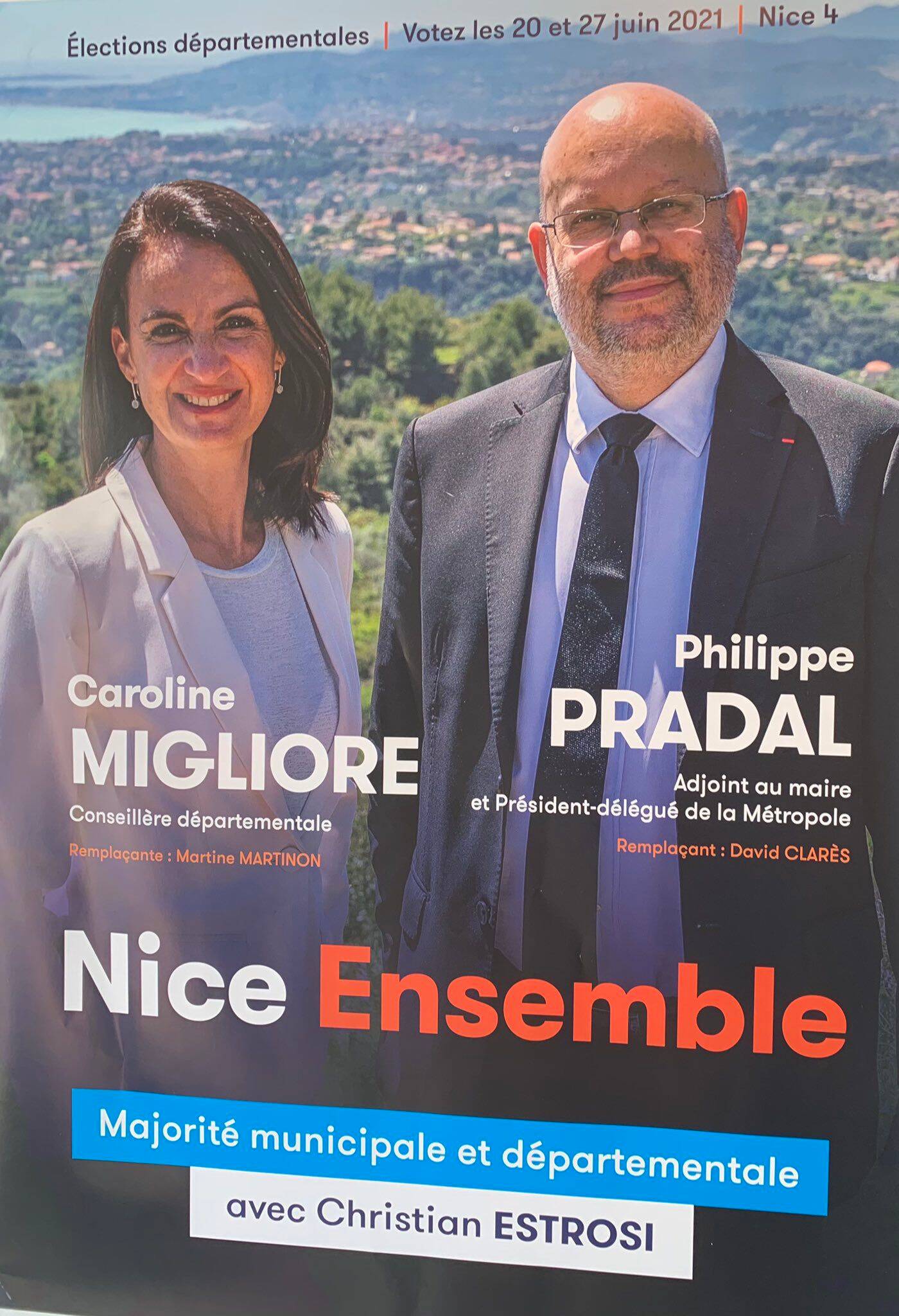 Elections départementales: L'ancien maire de Nice devance le RN dans le canton de Nice-4
