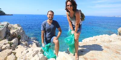 Motivés, ces Azuréens ramassent les déchets qui trainent sur la plage