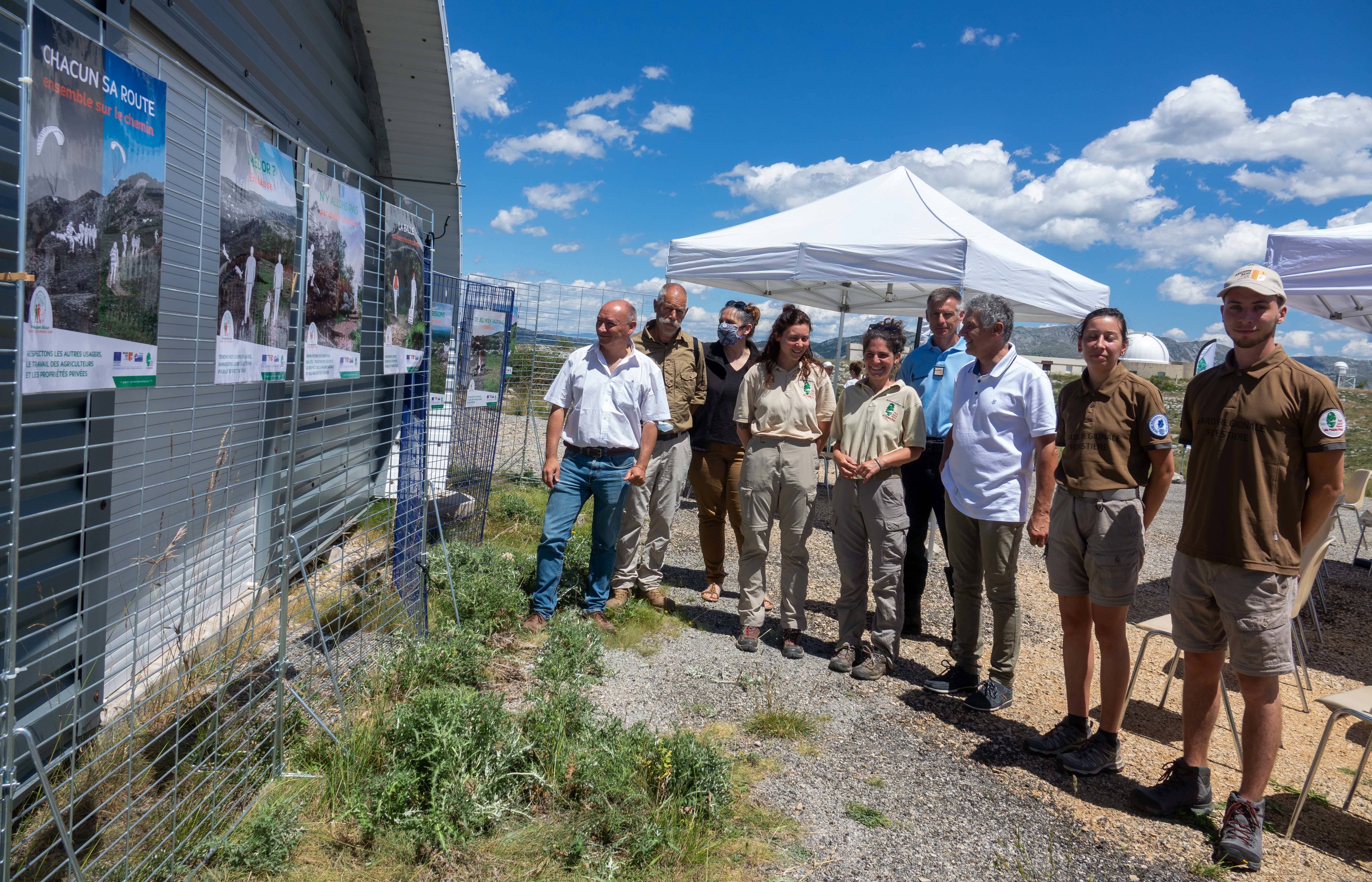 Les visiteurs font n'importe quoi dans le parc naturel régional des Préalpes d'Azur... Les autorités les rappellent à l'ordre