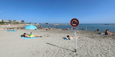 Une plage de Saint-Laurent-du-Var reste fermée à l'année à cause d'une pollution