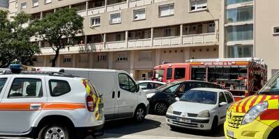 Un appartement en proie aux flammes à cause d'un feu de cuisine à Toulon