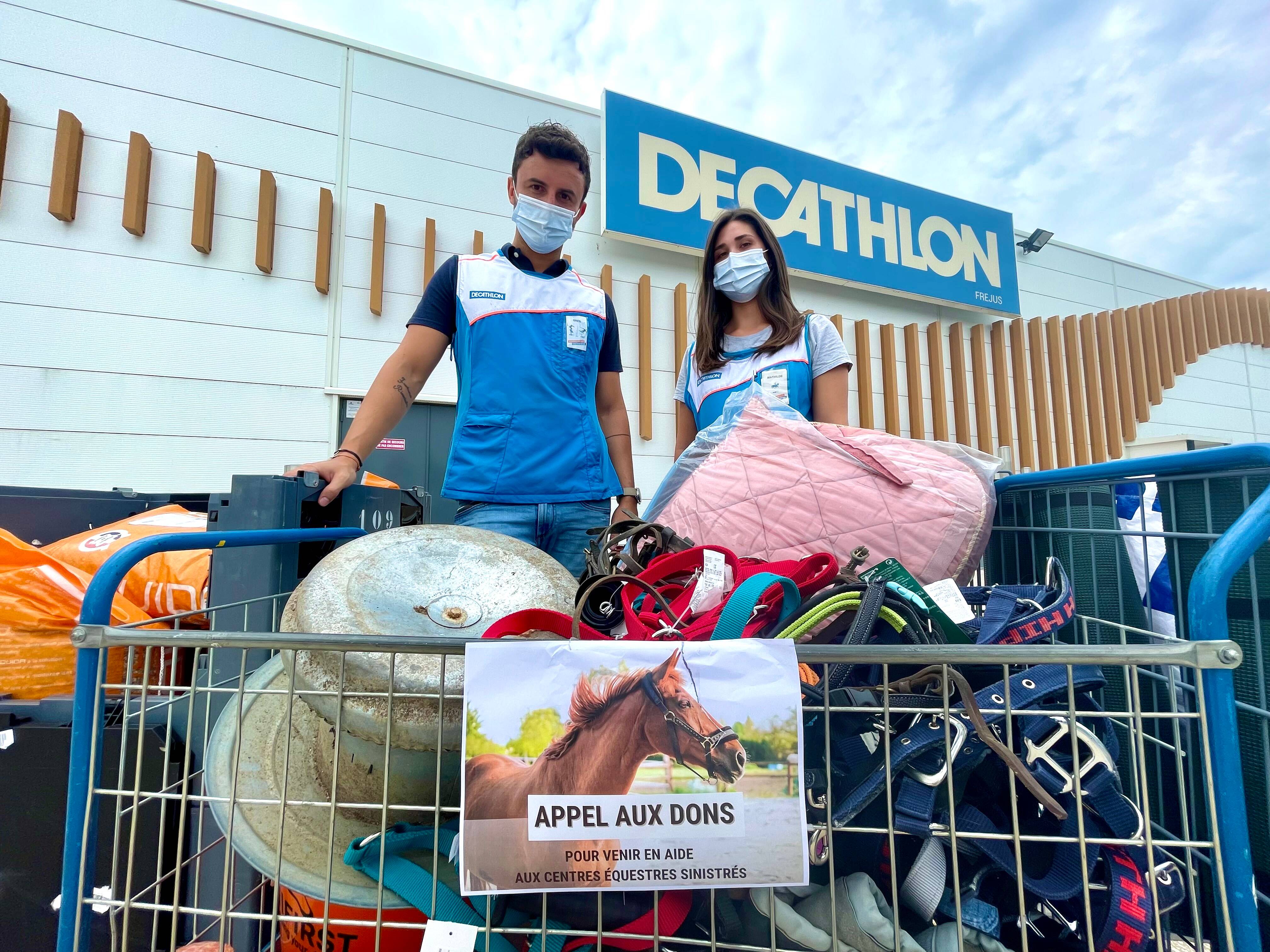 Incendie dans le Var: Decathlon lance une collecte pour venir en aide aux sinistrés