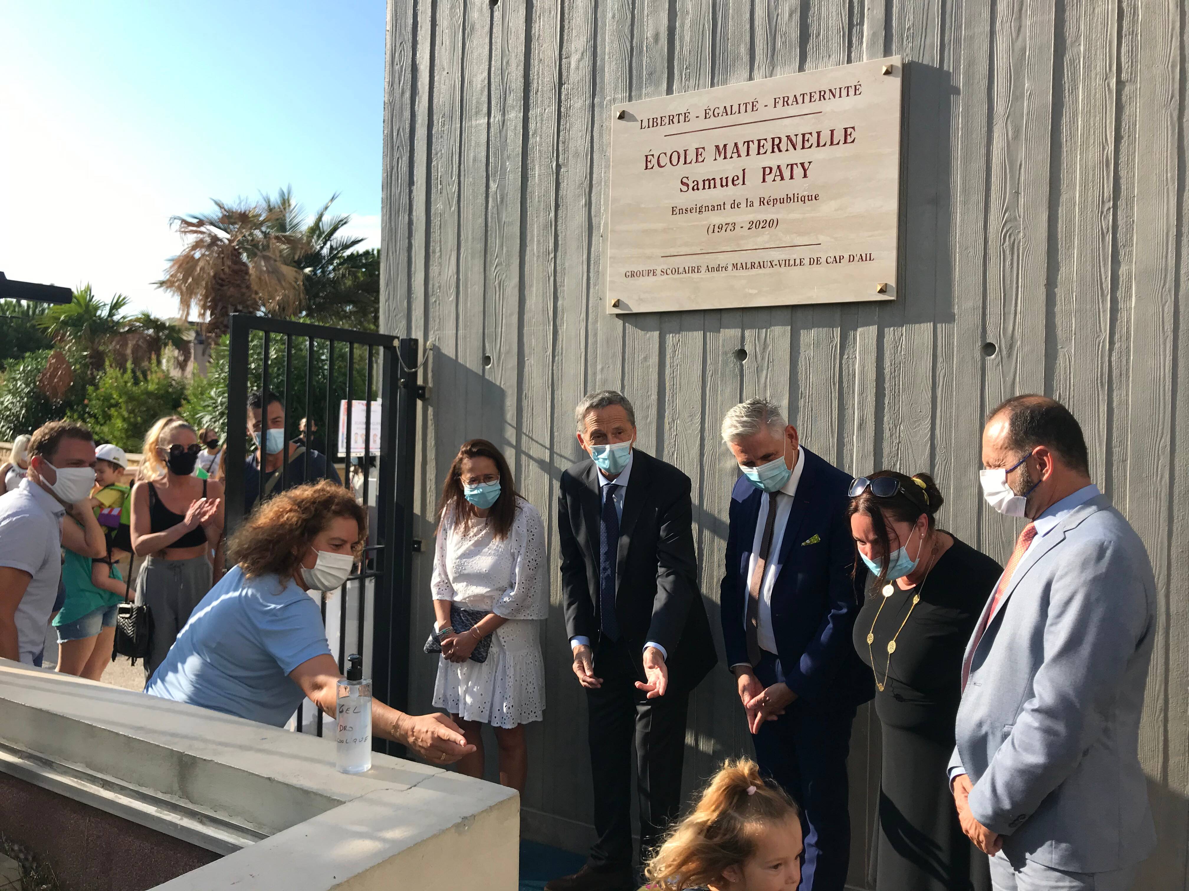 "Un acte de résistance, de liberté et de reconnaissance": Une école nommée Samuel Paty à Cap-d'Ail