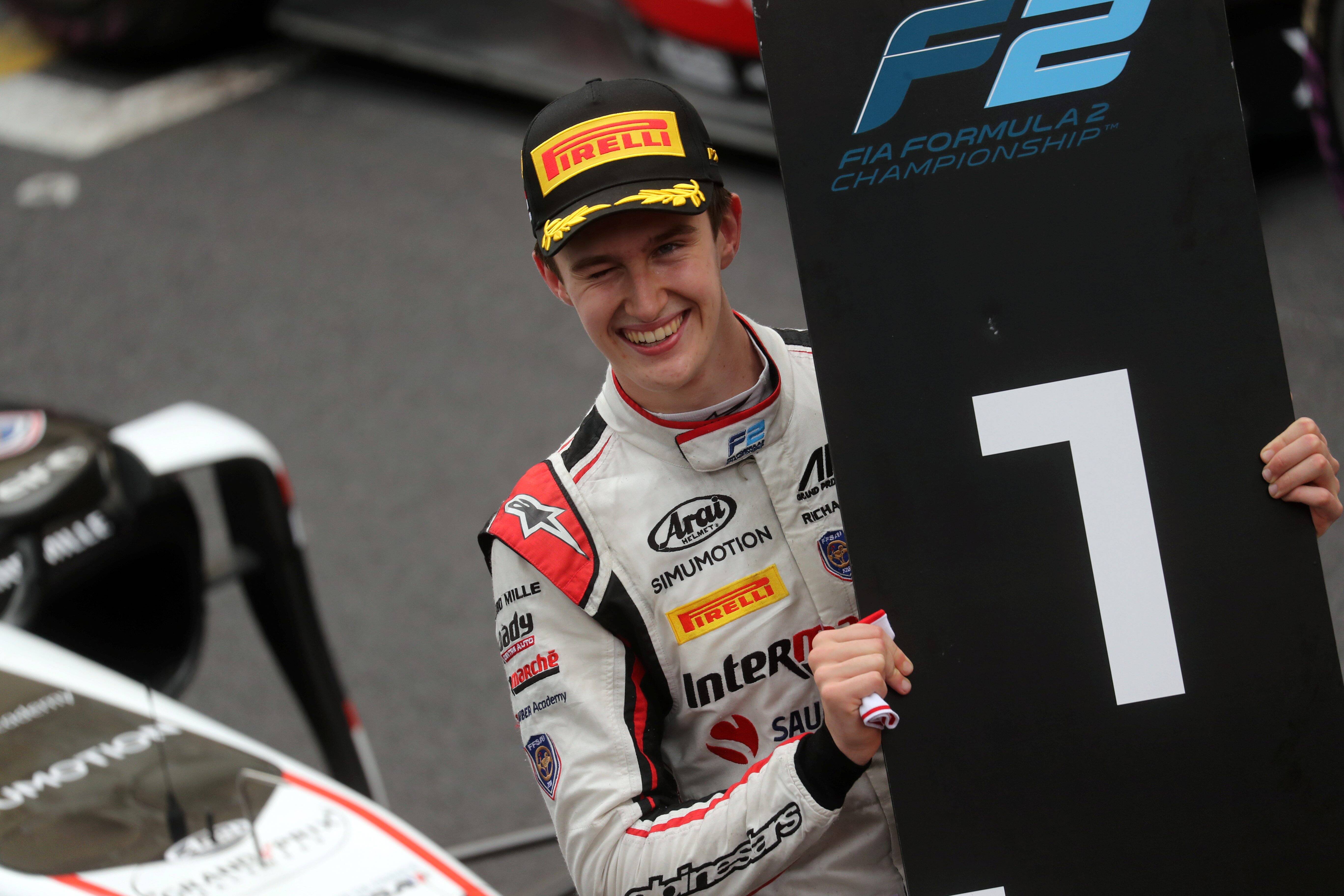 Le jeune pilote grassois Théo Pourchaire décroche sa deuxième victoire en Formule 2 à Monza