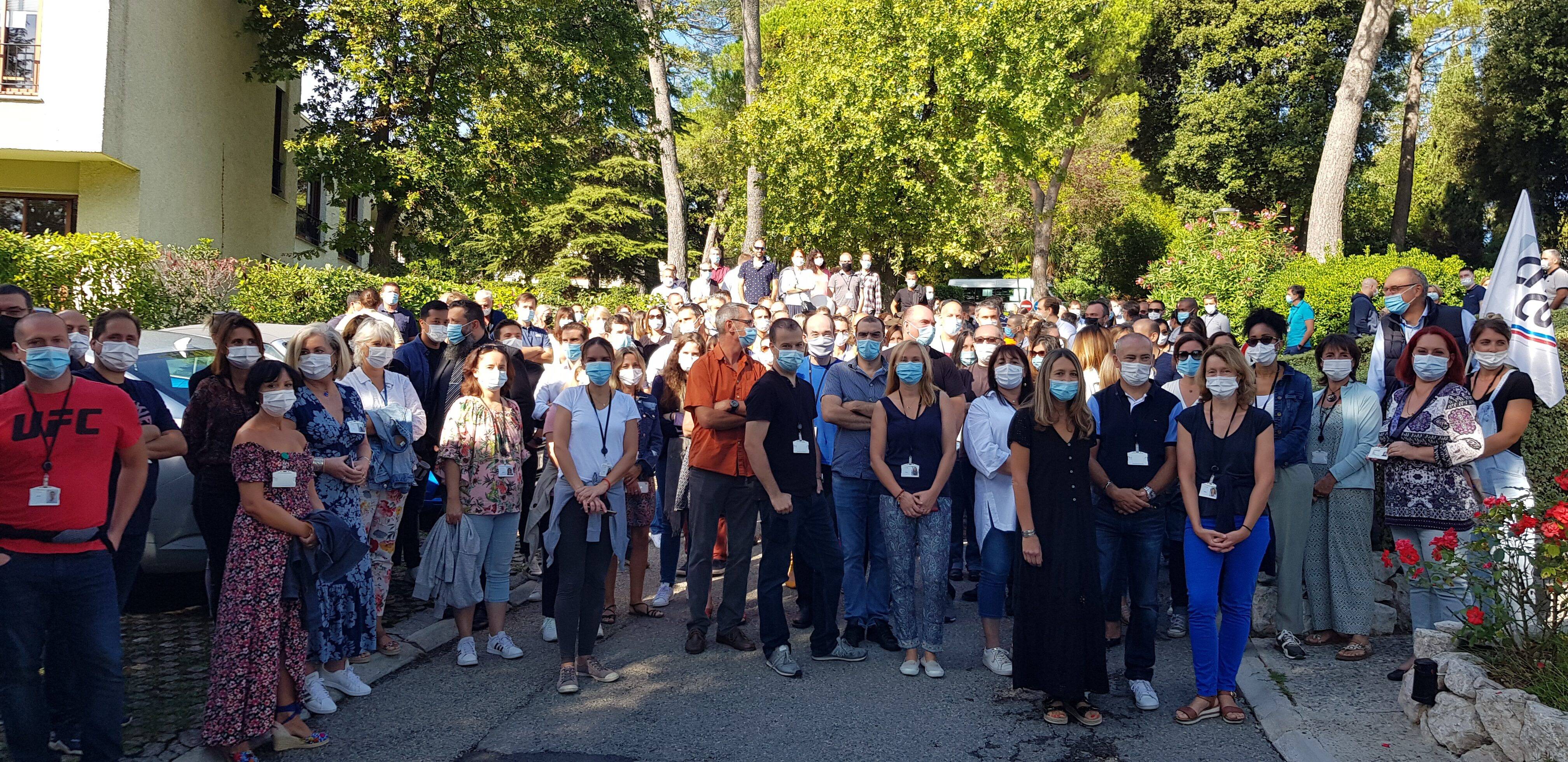 A Cagnes-sur-Mer, les salariés de Pro BTP se mettent en grève et pointent "un chantage" de la direction