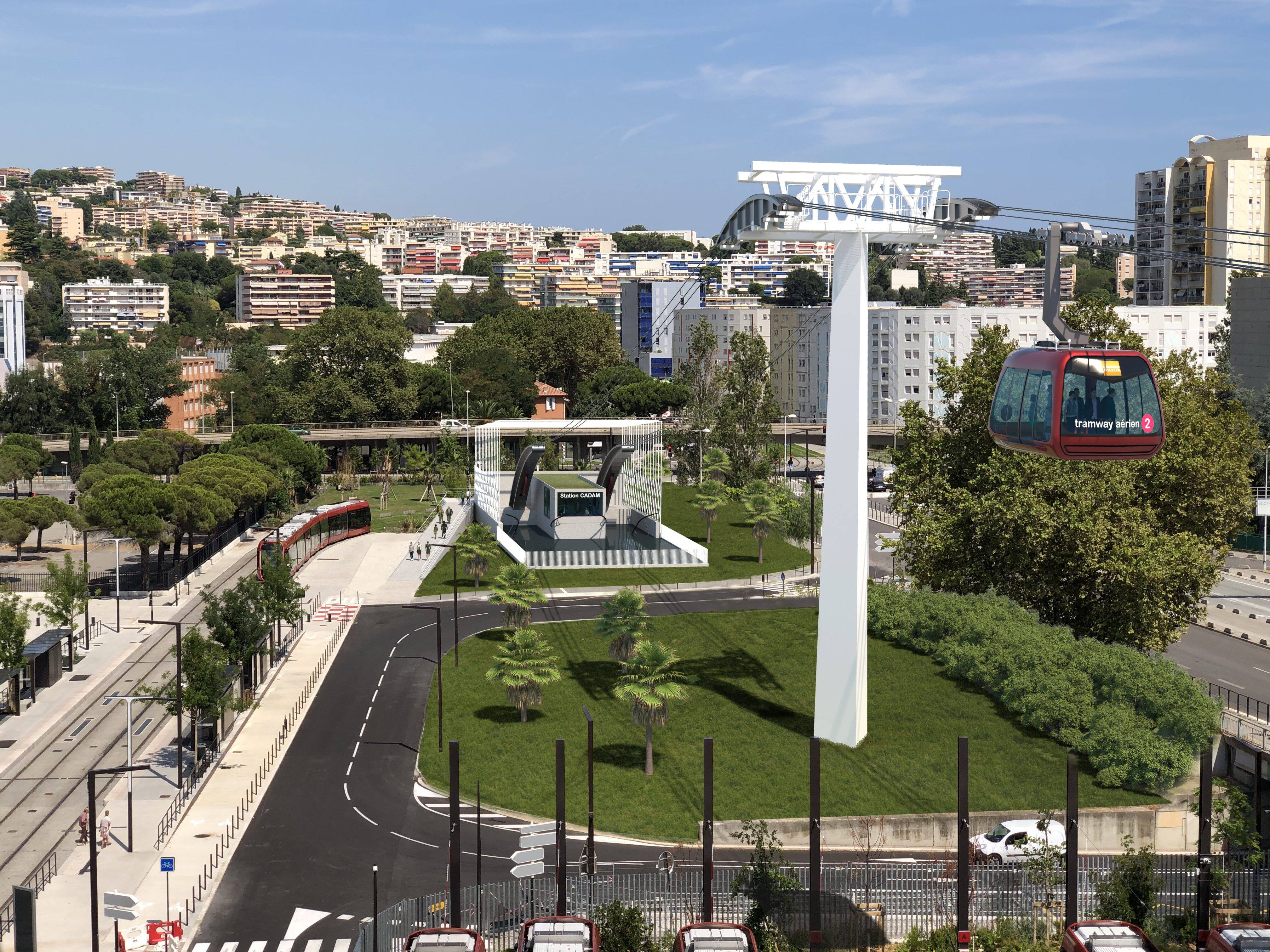 Les habitants invités à se prononcer sur le projet de téléphérique entre Nice et Saint-Laurent-du-Var