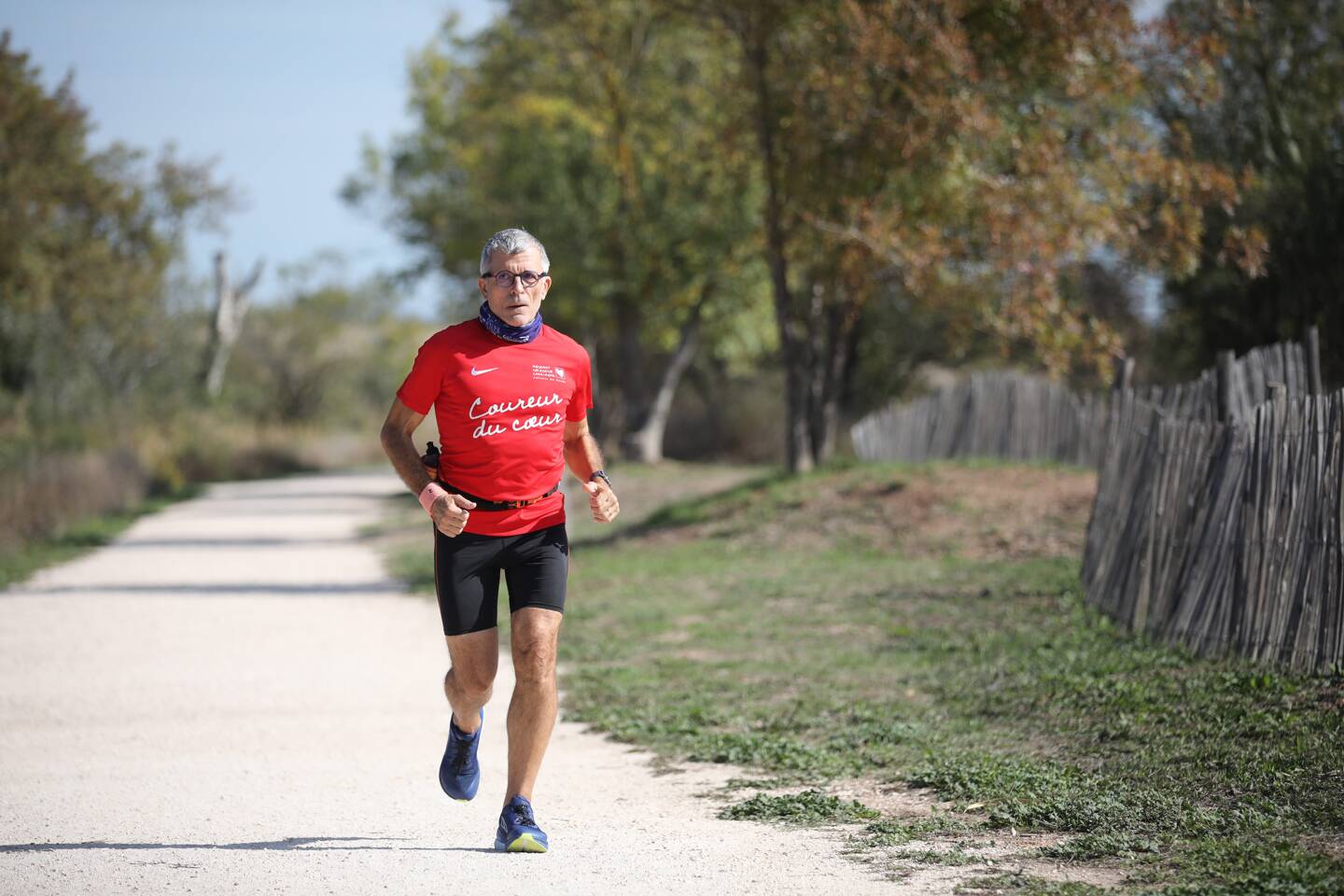A 65 ans, Christian va courir dimanche son dixième marathon mais celui-là aura une saveur particulière.