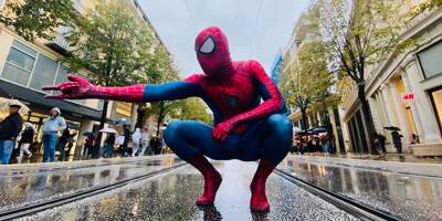 Pourquoi Spider-Man déambule dans les rues de Nice depuis quelques jours