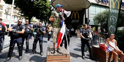 A Nice, le manifestant anti-pass condamné pour avoir mis à terre cinq policiers dont la commissaire
