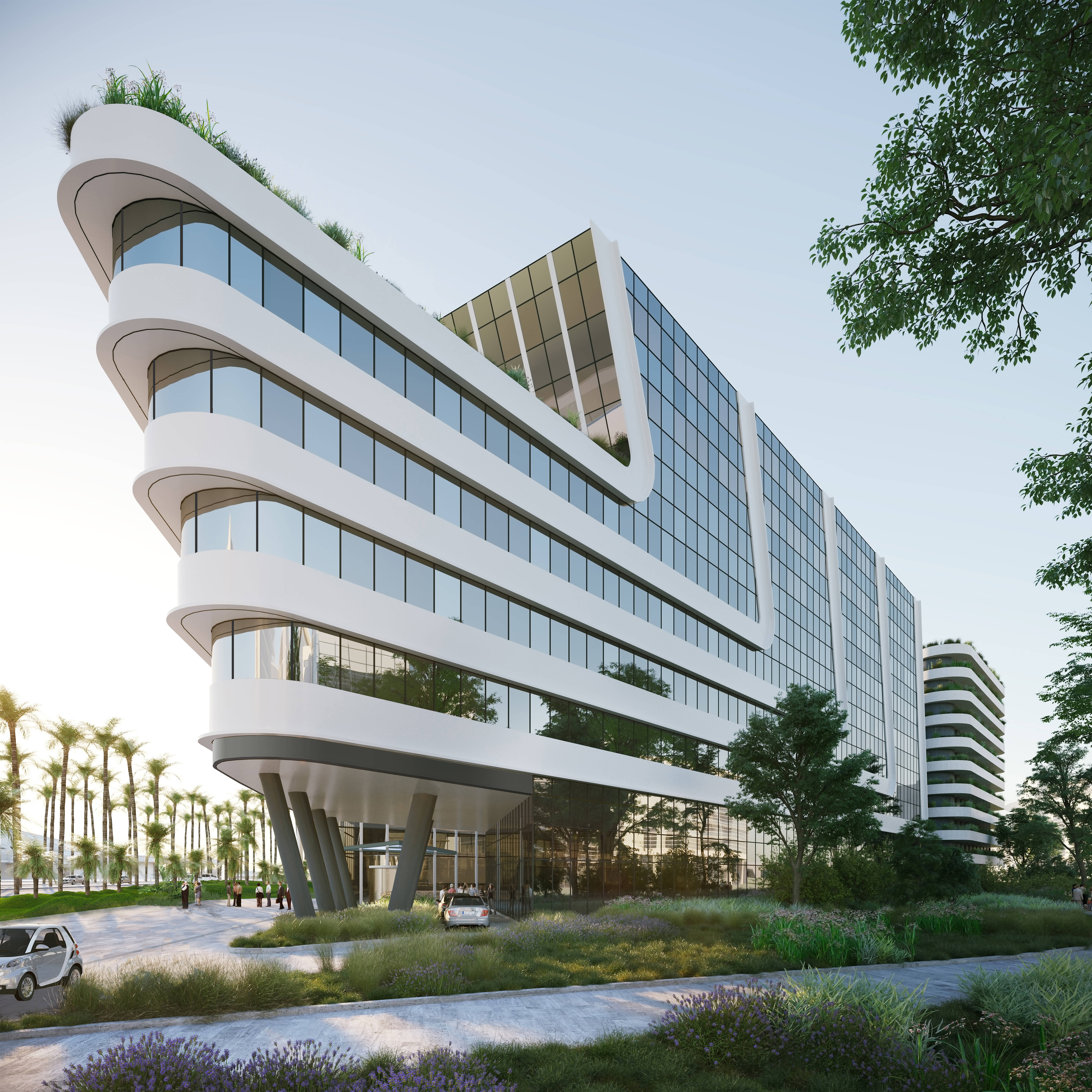 Des bureaux, des logements, un hôtel de luxe... On a visité Airport Promenade, l'emblème du nouveau quartier de l'Arenas à Nice