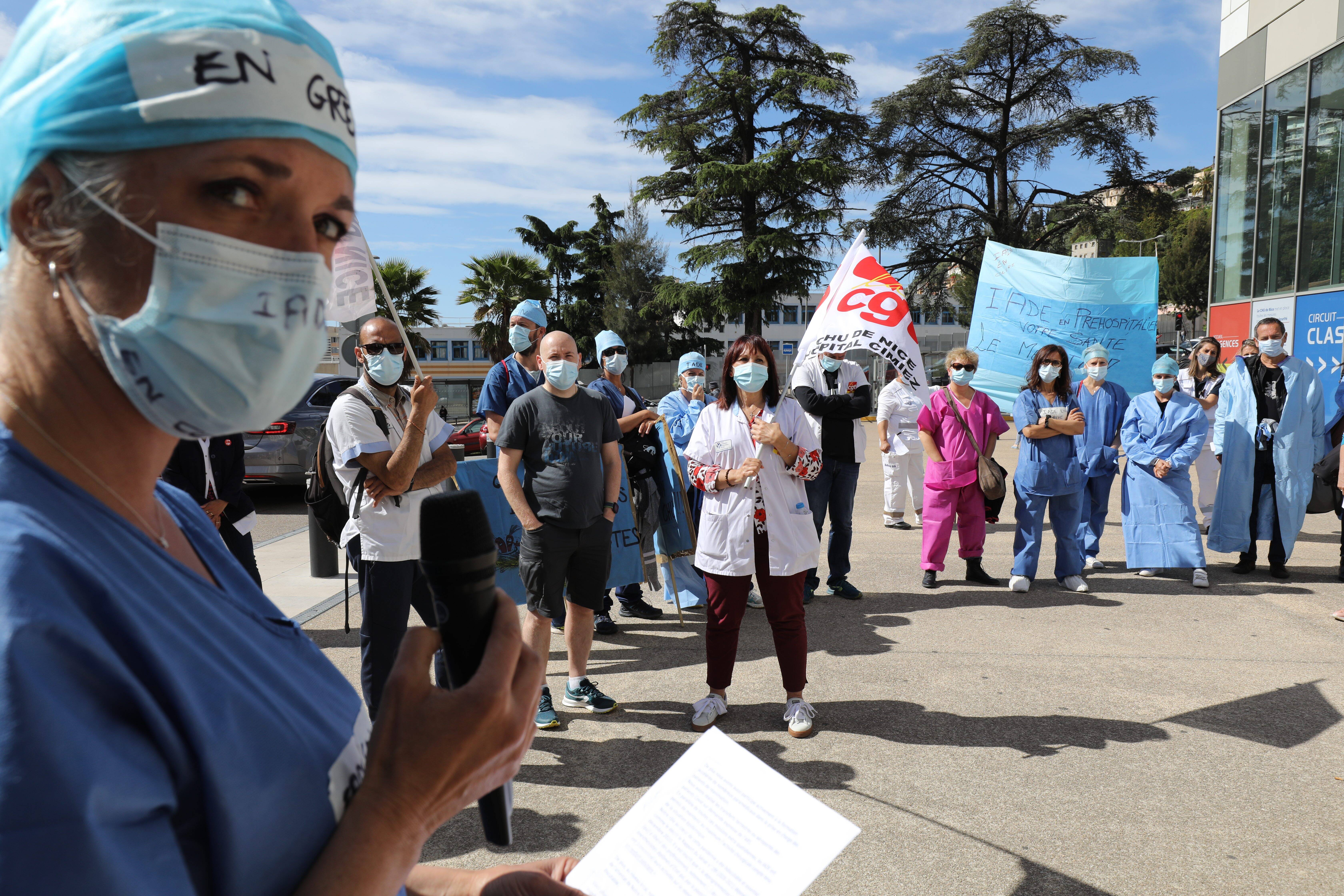 Pourquoi les infirmiers anesthésistes sont en grève en france et dans les alpes-maritimes