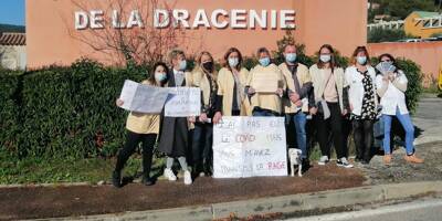 Les soignants du service de réanimation de l'hôpital de Draguignan en grève