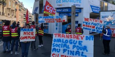 Au 15e jour de grève, les salariés de Moovia qui gère les parcmètres à Nice, déplorent 