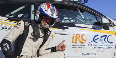 Le pilote fayençois Jean-Baptiste Franceschi étrenne ses deux titres européens au départ du Rallye du Var