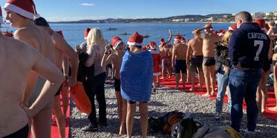Ils se sont jetés à l'eau pour le traditionnel bain de Noël à Cagnes-sur-Mer et nous expliquent pourquoi