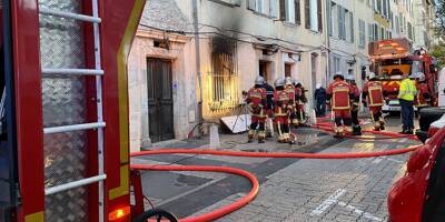Un immeuble évacué à cause d'un incendie à Toulon
