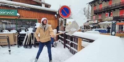 Deux jours avant l'ouverture des stations de ski, la neige est tombée dans les Alpes-Maritimes