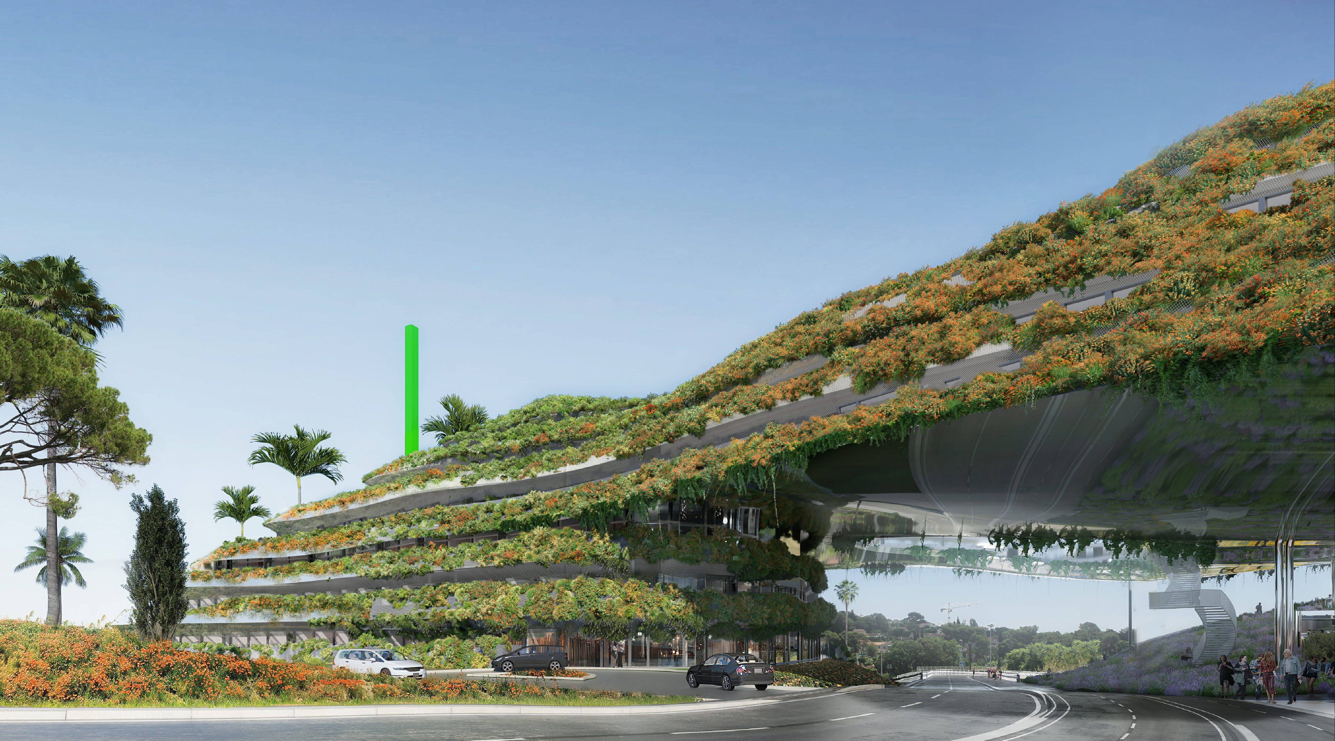 "Le bâtiment qui a le plus d'espaces verts de la Côte d'Azur": voici comment le promoteur d'Ecotone à Antibes présente son projet