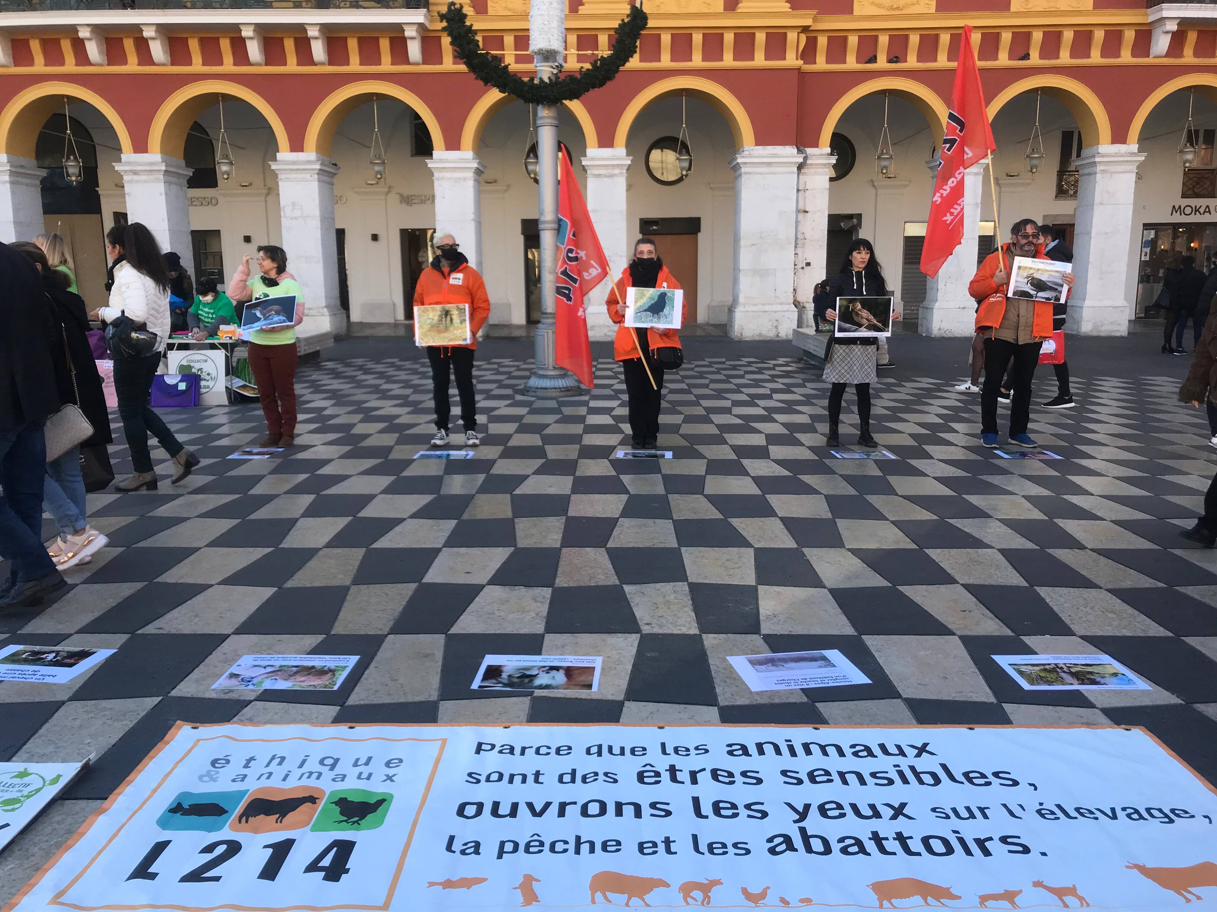 "On demande une réforme de la chasse à défaut de son abolition", des défenseurs des animaux manifestaient ce dimanche à Nice