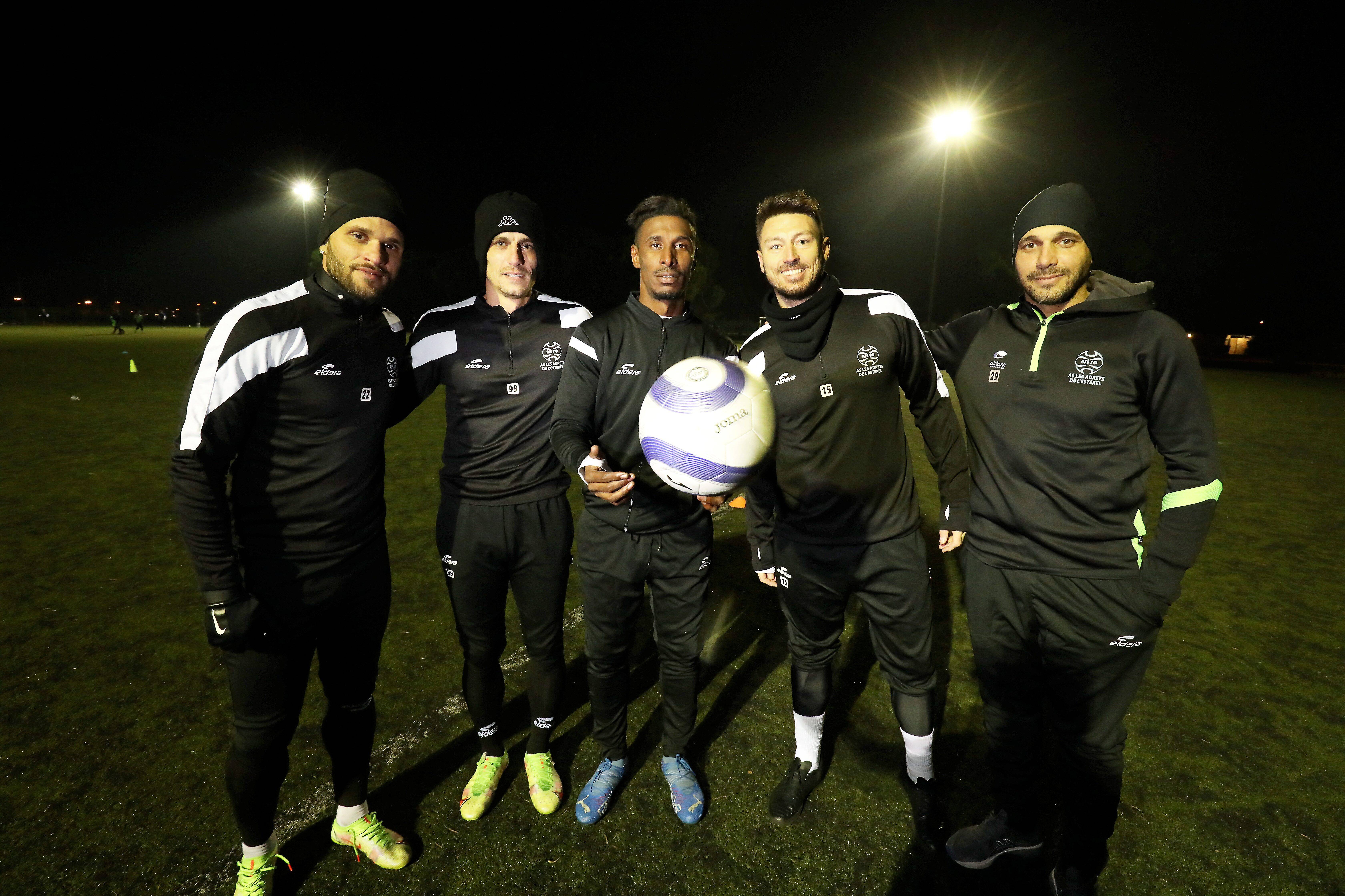 Damien Moulin, Nicolas Verdier, Kevin Constant... Cinq anciens pros rechaussent les crampons en amateur pour l'AS Estérel Football club