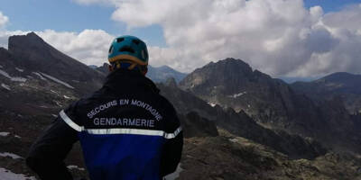 Deux alpinistes secourus après une périlleuse opération par les gendarmes à 2.600 m d'altitude dans la Vésubie