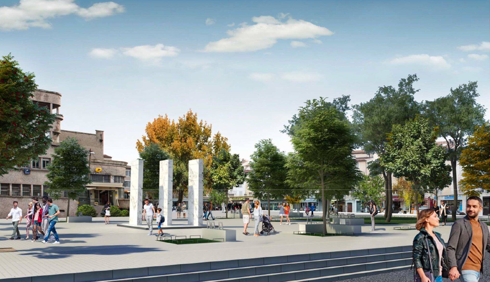 "On est tout de même content que vous ayez choisi du marbre plutôt que du béton" : pourquoi le nouveau monument aux morts d'Antibes fait polémique