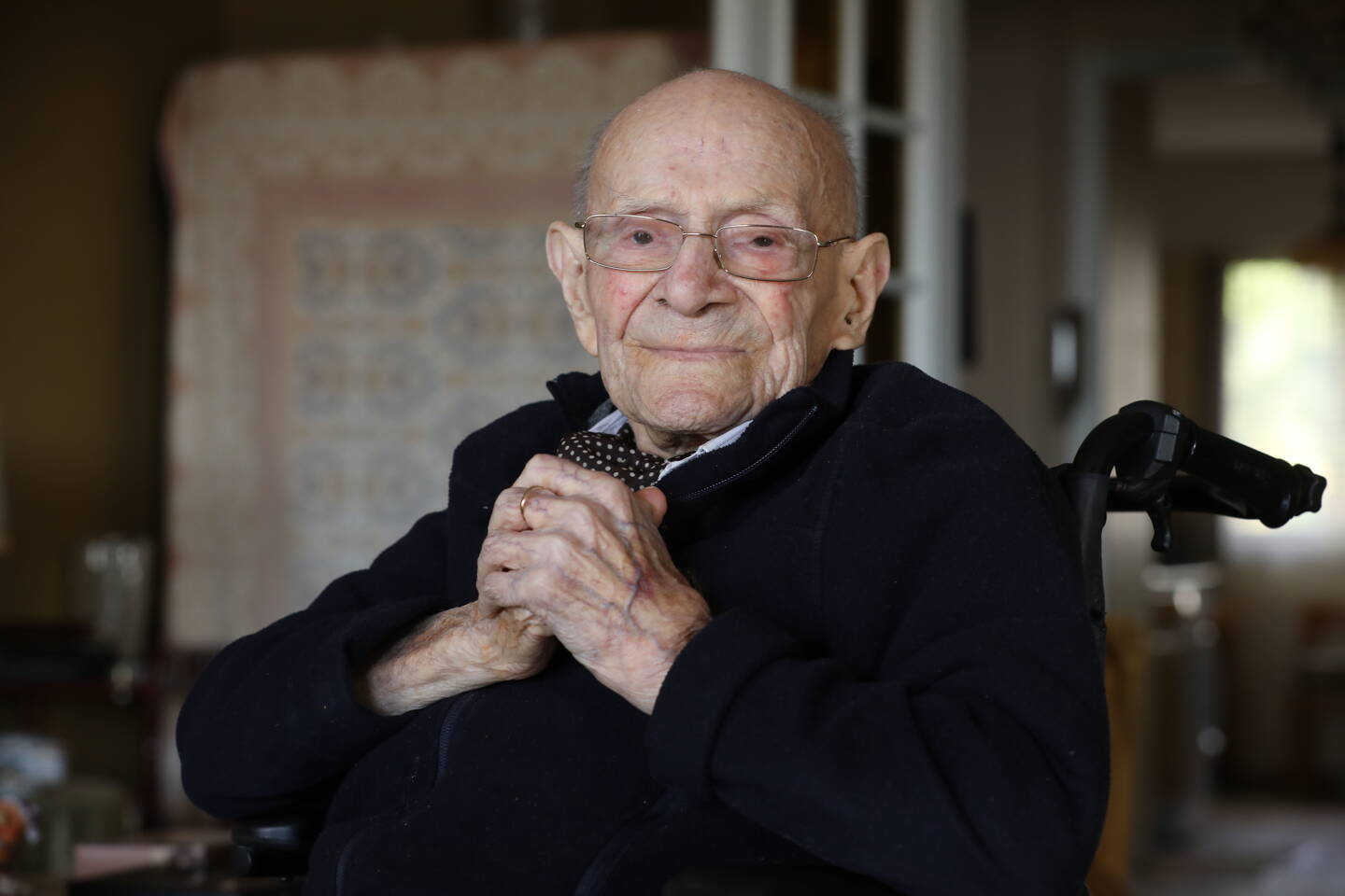André Boite a fêté ses 111 ans le 6 décembre dans son appartement de la moyenne corniche à Nice.