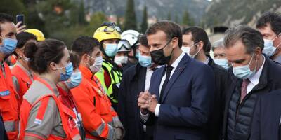 Emmanuel Macron en visite officielle à Nice et dans la Roya le 10 janvier