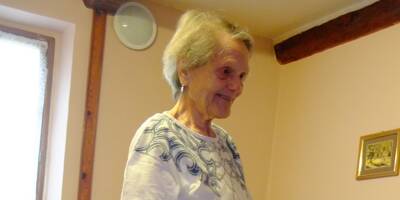 La doyenne de Roquestéron, Thérèse Leblanc, va bientôt fêter ses 102 ans