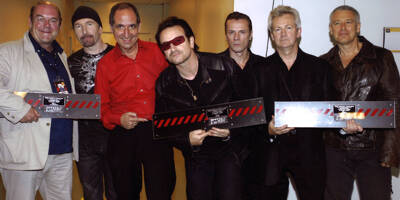 De U2 à Elton John, Gérard Drouot en 10 photos avec ceux qu'il a fait tourner chez nous
