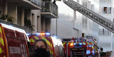 Ce que l'on sait du violent incendie à Nice où un homme a été gravement blessé