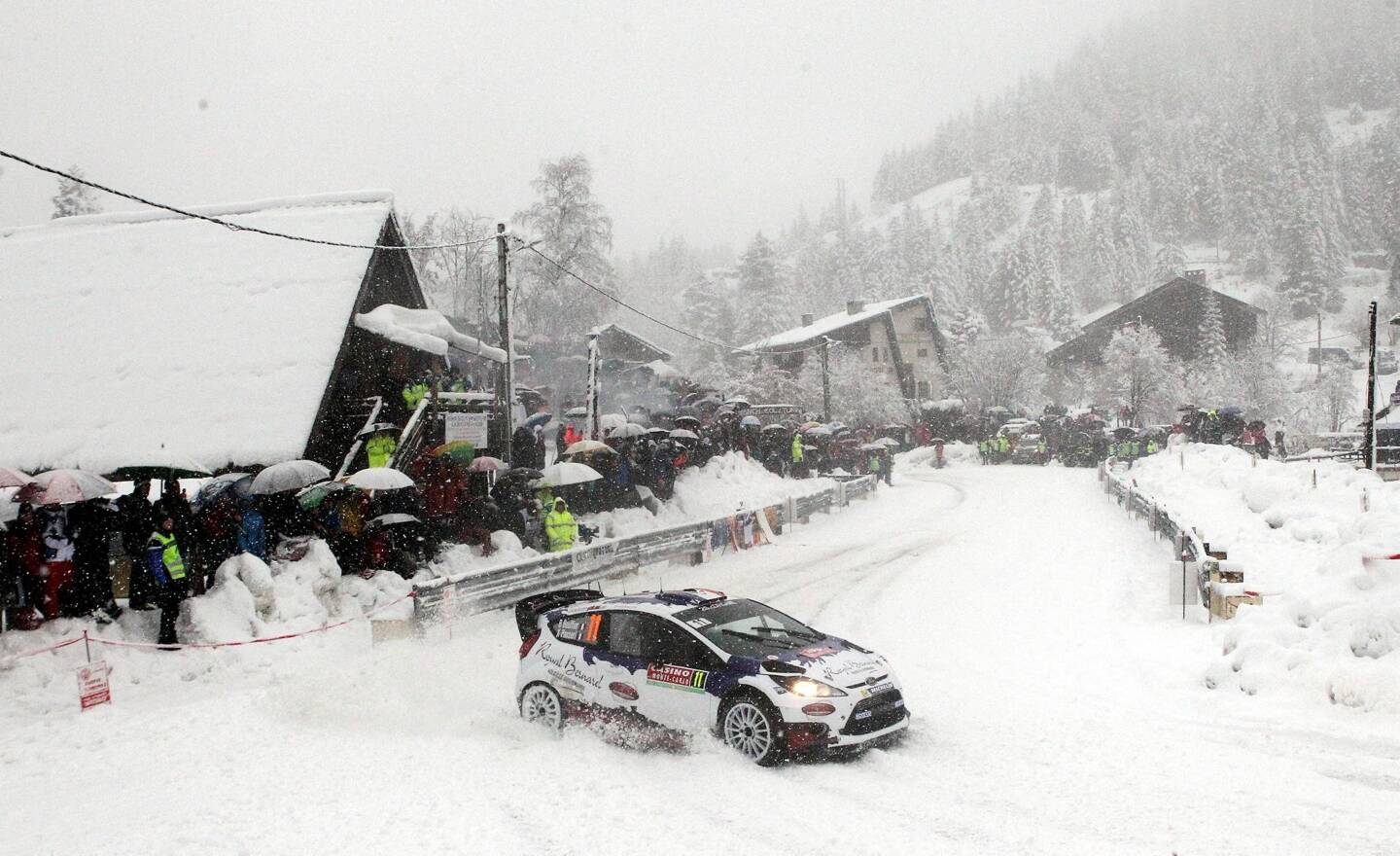 Le Rallye de Monte-Carlo, ici en 2014, fait trépigner d’impatience les habitués. "Il reste  un événement majeur", souligne-t-on à Valberg.