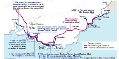 L'enquête publique sur le projet ferroviaire de la Ligne Nouvelle Provence Côte d'Azur a débuté
