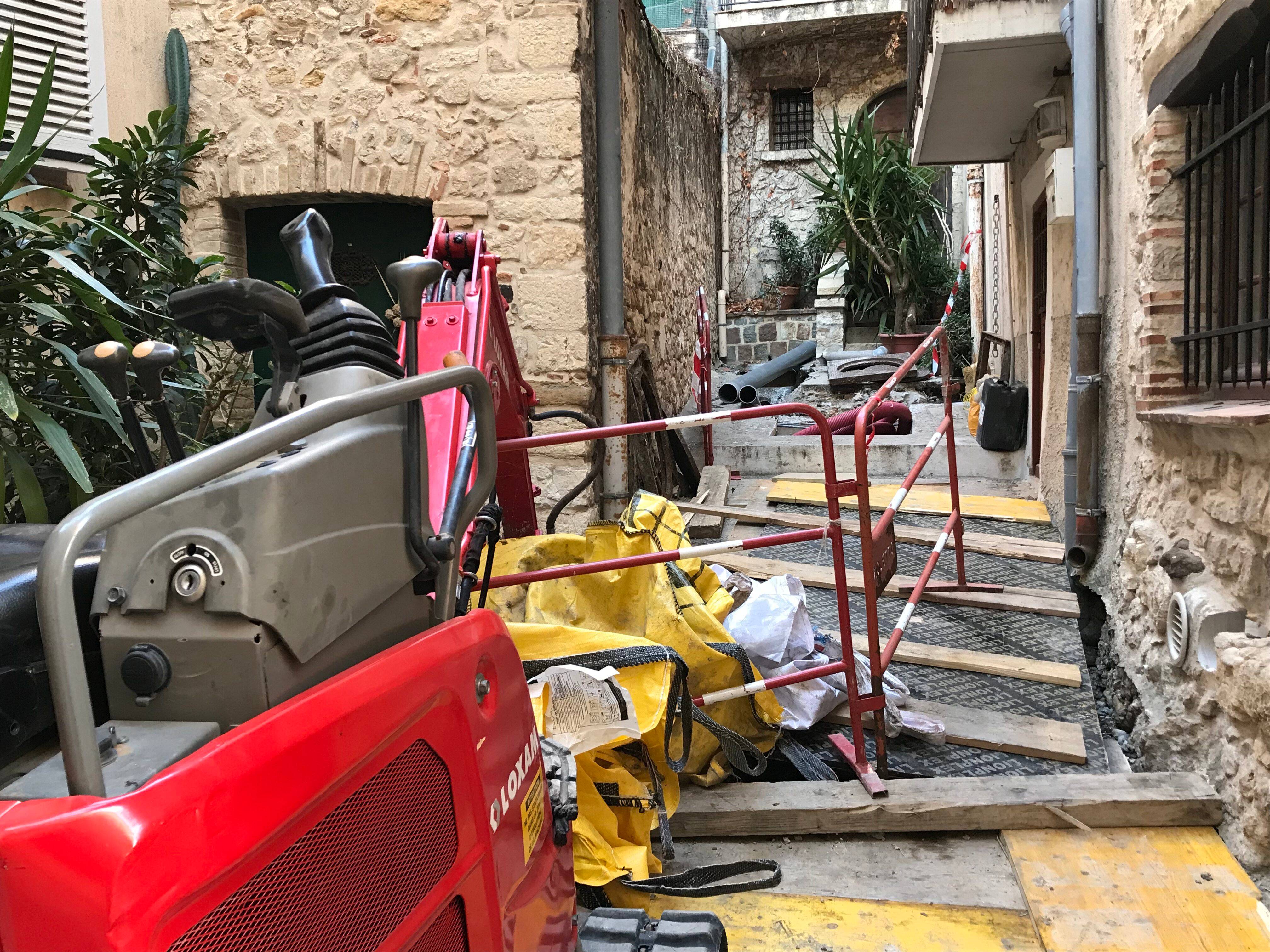 On vous explique pourquoi les chantiers se multiplient dans le vieil-Antibes