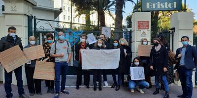Pas de grève mais une manifestation du mécontentement au lycée Bristol à Cannes