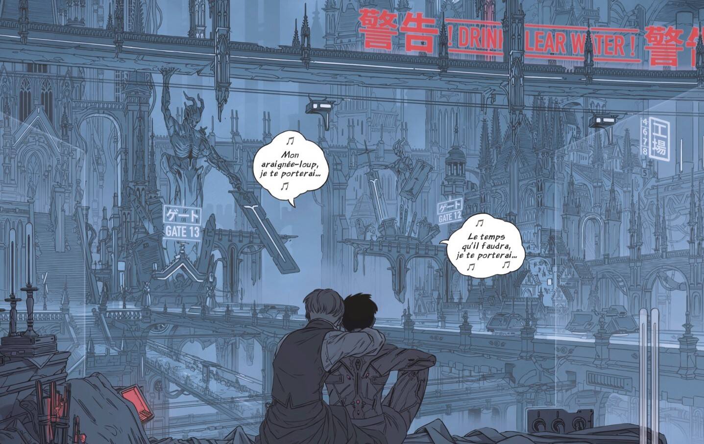 Le Tropézien Sylvain Ferret nous perd dans les méandres d'un monde en décomposition avec sa nouvelle BD "Talion"