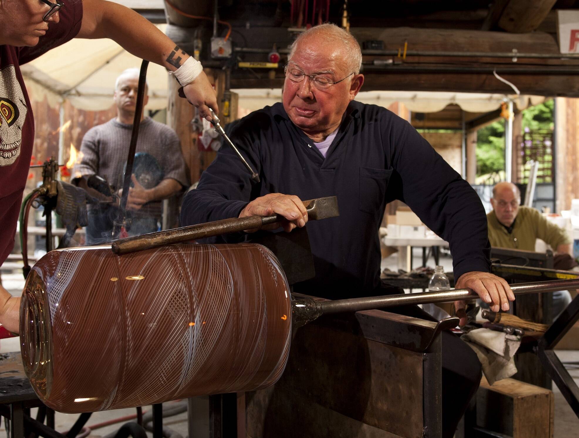 Cette légende vivante du verre sera présente au festival de Biot en août prochain
