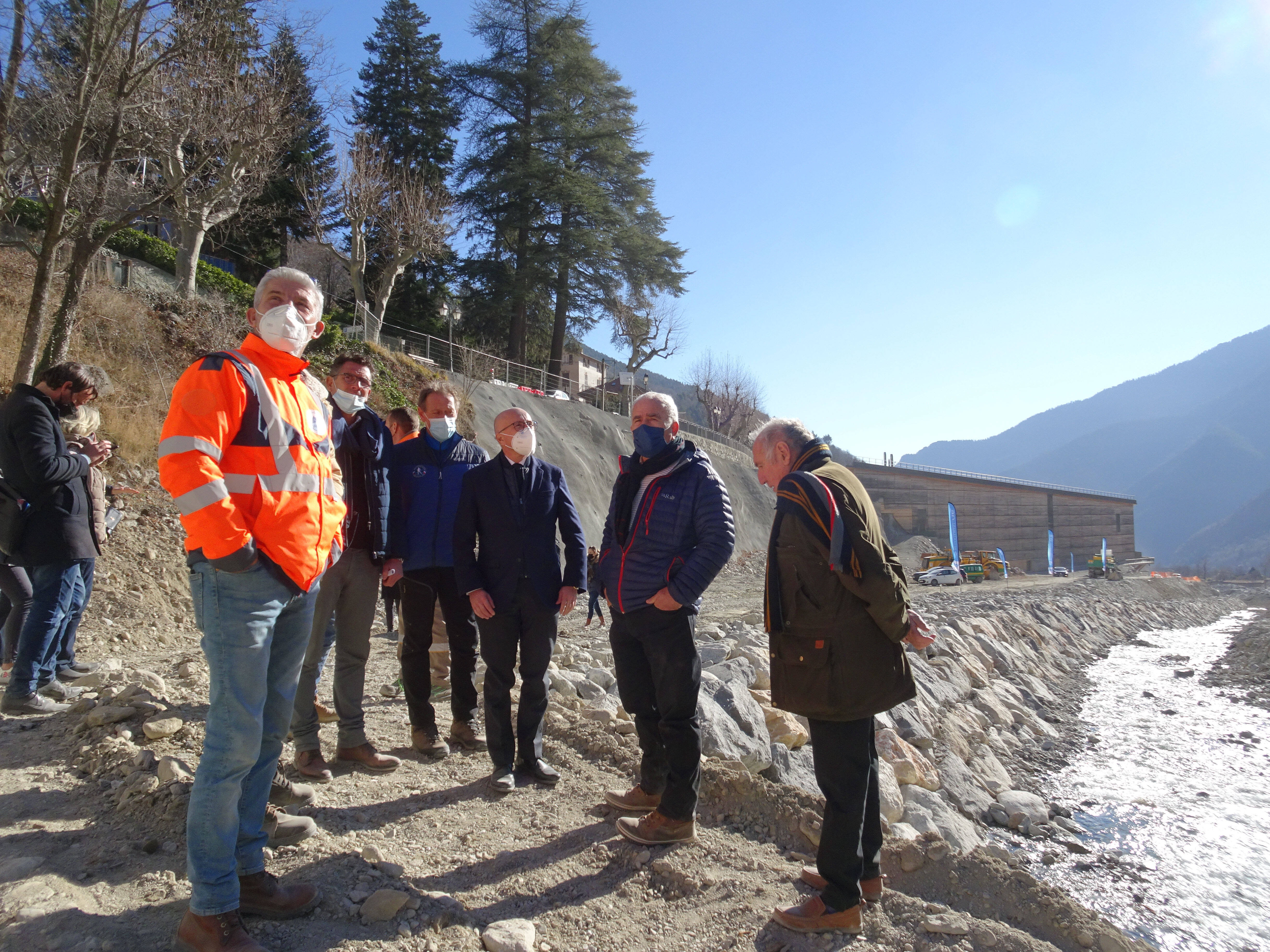 Roquebillière, Saint-Martin-Vésubie : on fait le point sur les chantiers de reconstruction dans la Vésubie